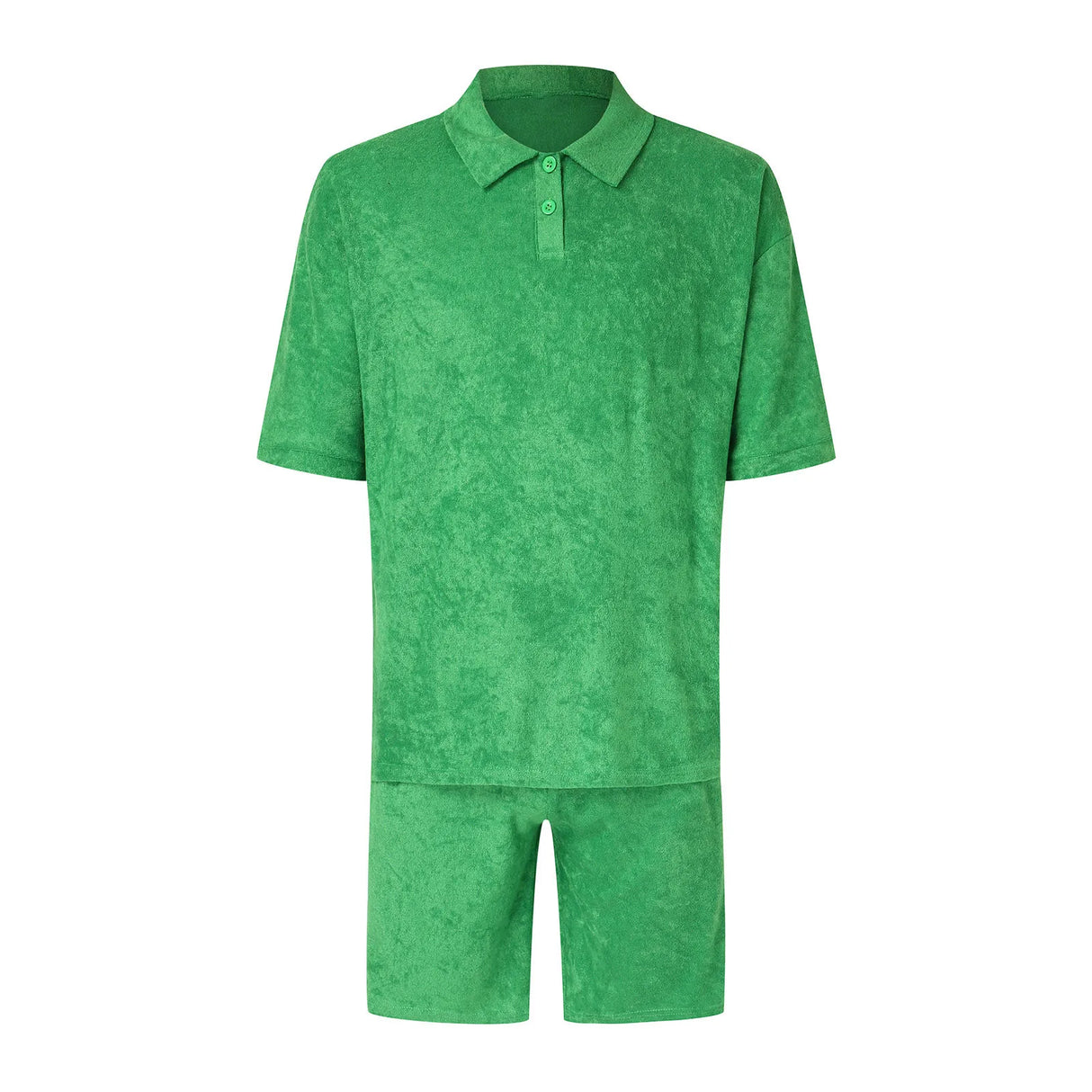 Men's Polo Suit Fashion Men Sets Mens Solid