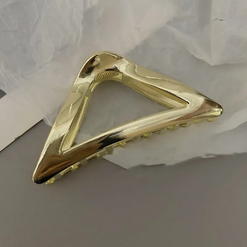 TwinkLei Fashion Metal Triangle Hair Claw Clip Popular
