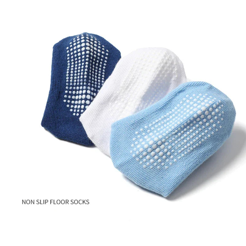 6 Pairs/Lot Fashion Children Socks Grip Crew Socks