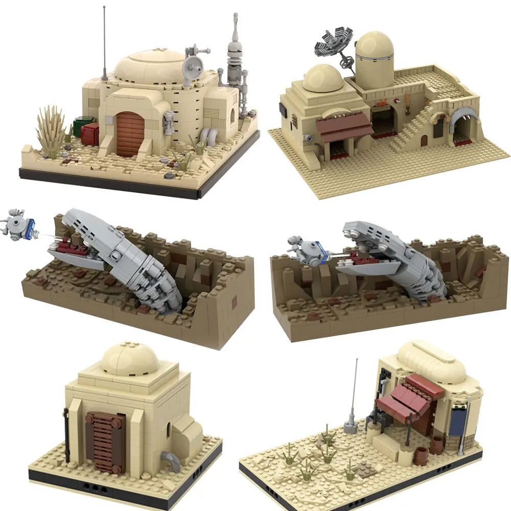 MOC Space Wars Desert Power Plant Desert Village