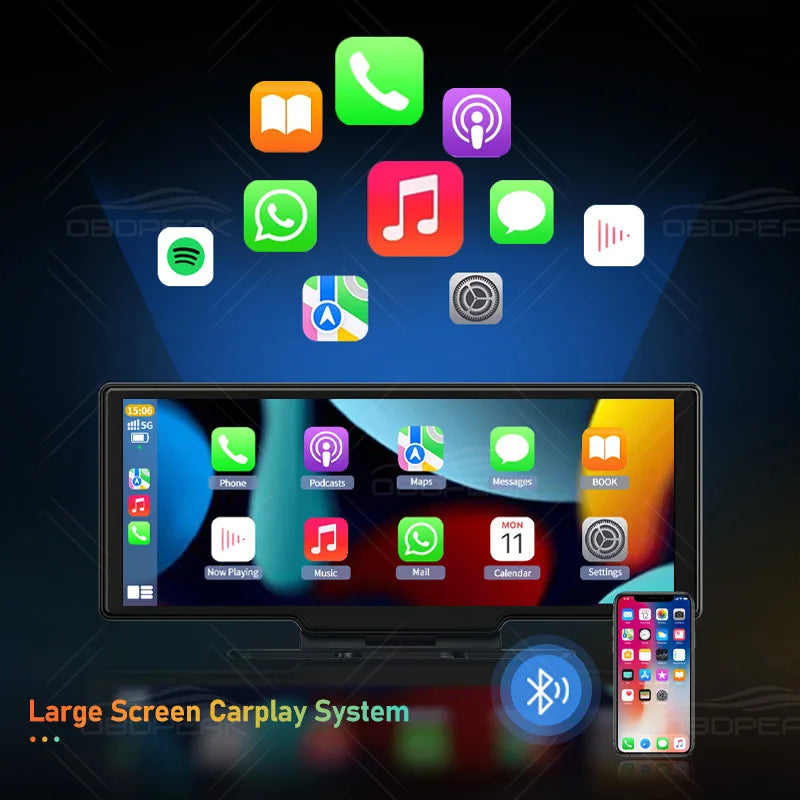 2023 K2 10.26" Dash Cam 4K 2160P Rearview