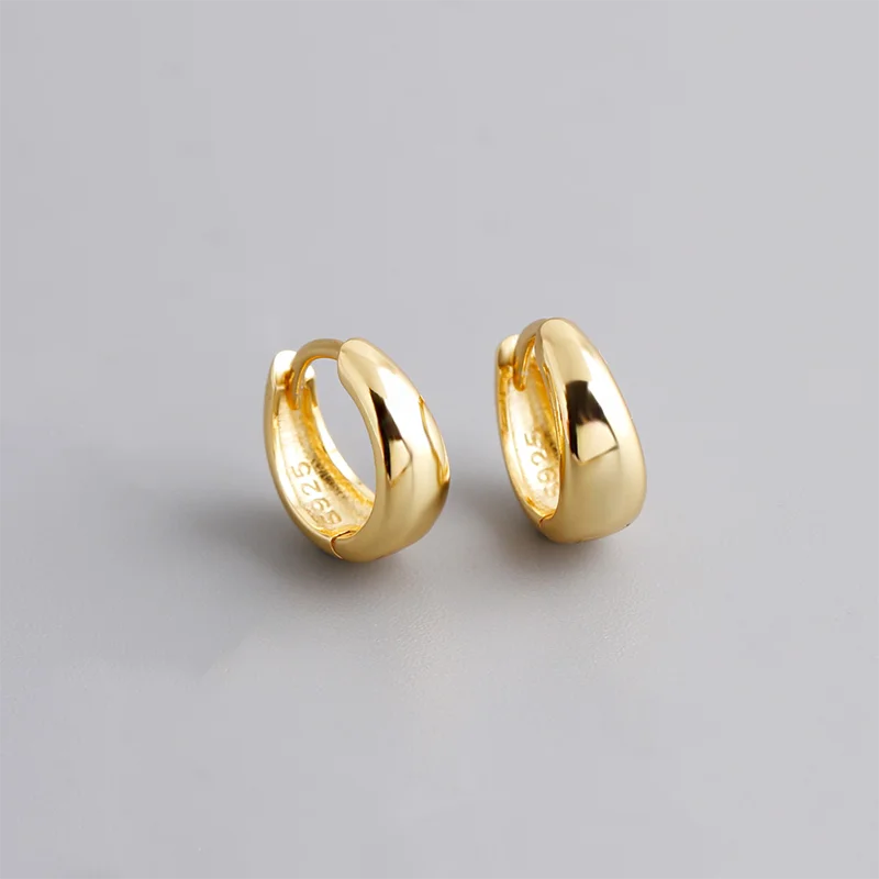 WANTME 925 Sterling Silver Premium Matte Minimalism Unisex