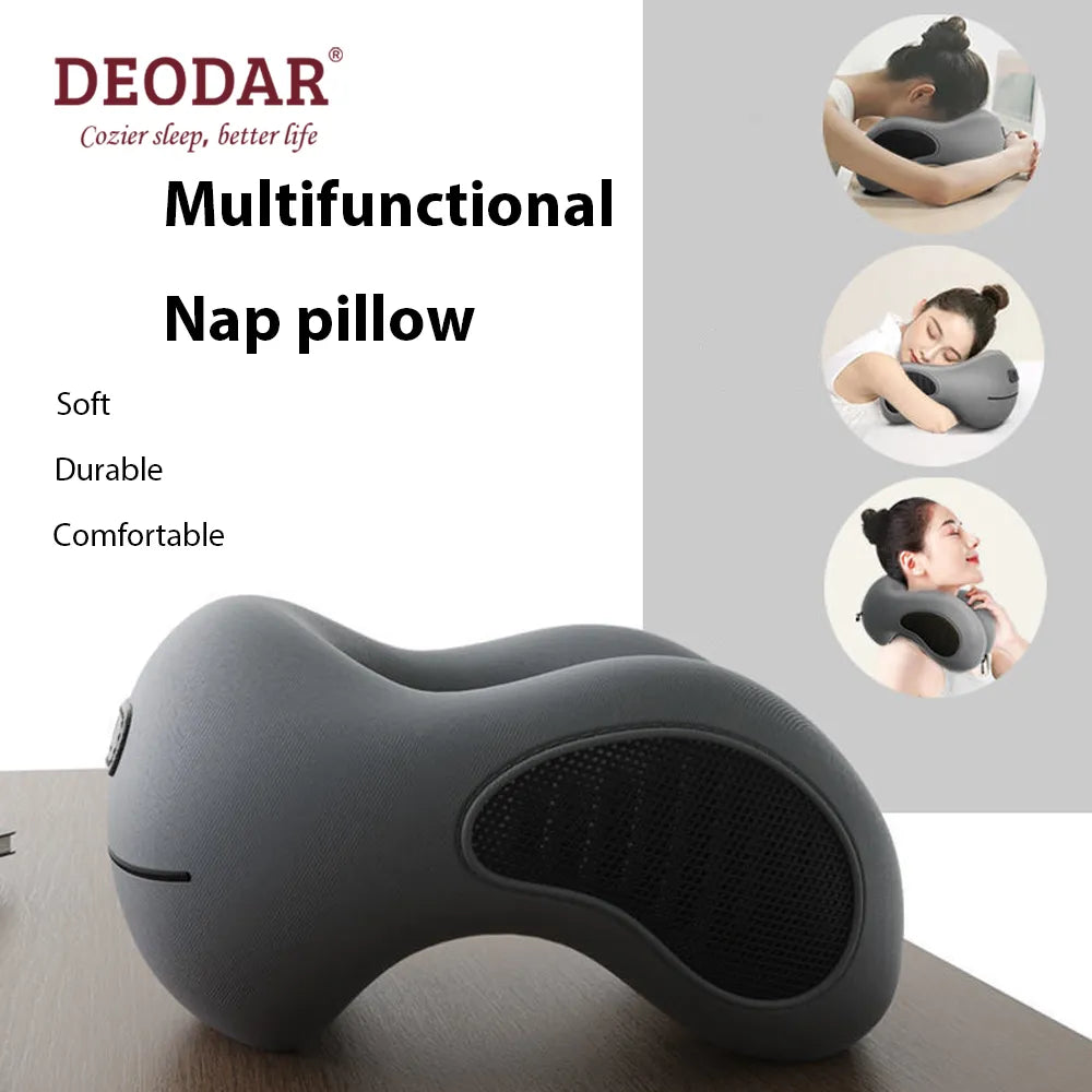 Deodar Multifunction Memory Foam Neck Pillow Slow Rebound