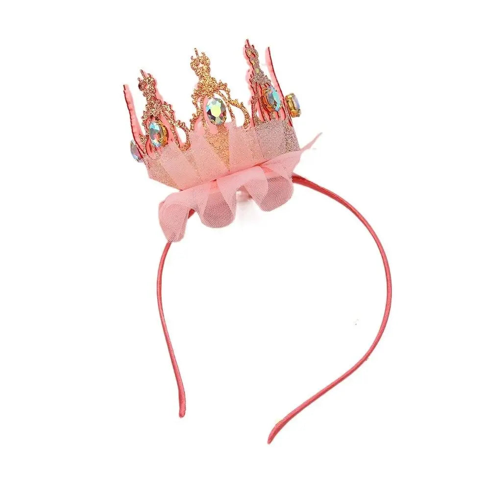 Korean Style Girl Cute Crown Headband Kids Fashion