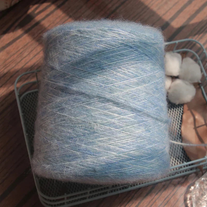 500G Soft Thick Mohair Cashmere Wool Yarn for