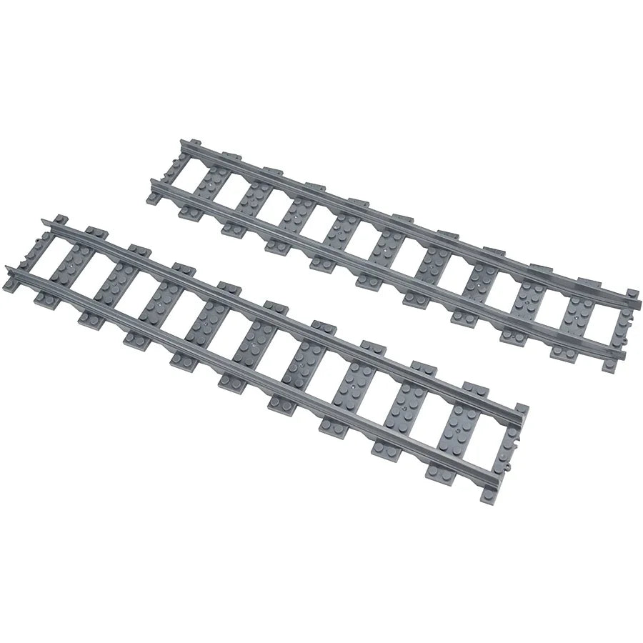 City Track Trains Uphill Flexible Soft Tracks Building