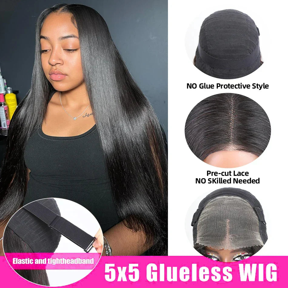 Luvin 30 Inch HD Transparent Straight 13x4 13x6