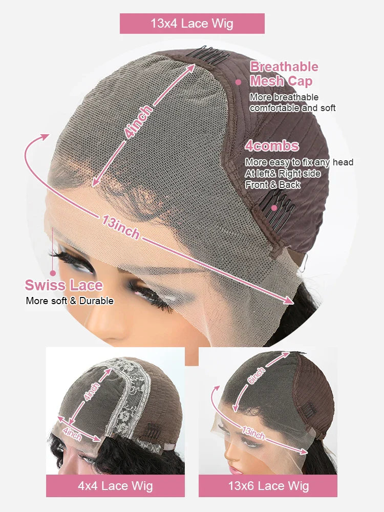 Loose Deep Wave 13x4 Lace Front Human Hair