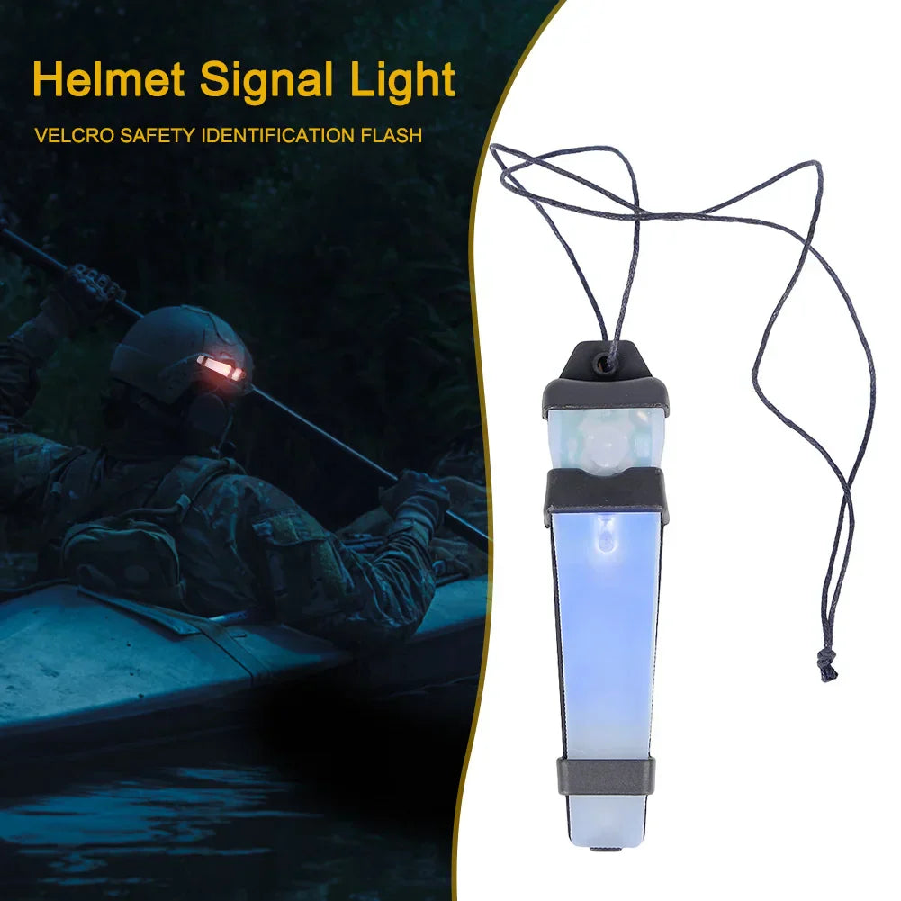 Helmet Safety Flashing Light Survival Signal Light Waterproof