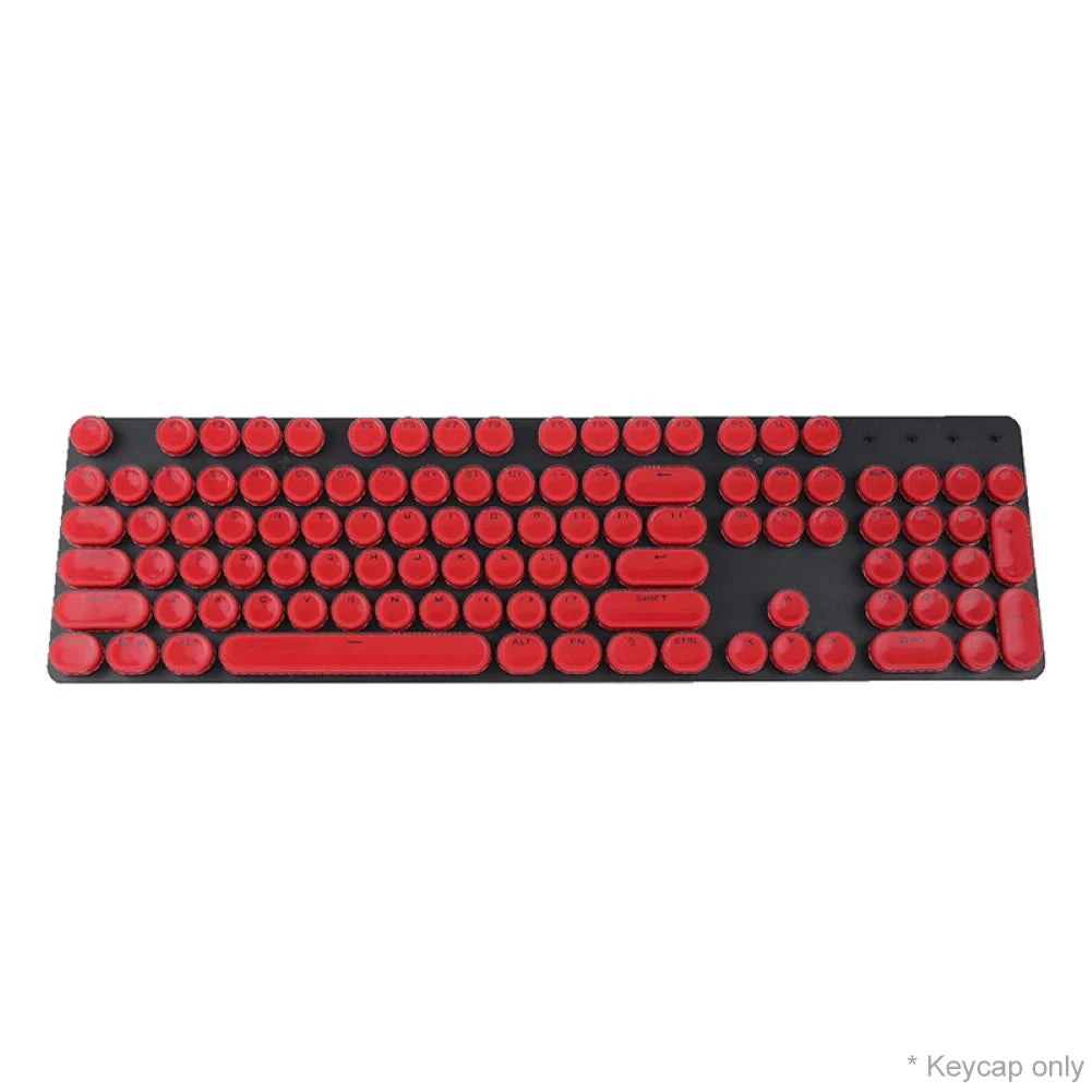 Game mechanical keyboard white punk keycap 104 KEYS