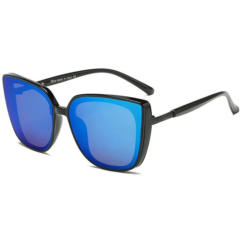 New Large Frame Square Sunglasses Women's Brand Designer