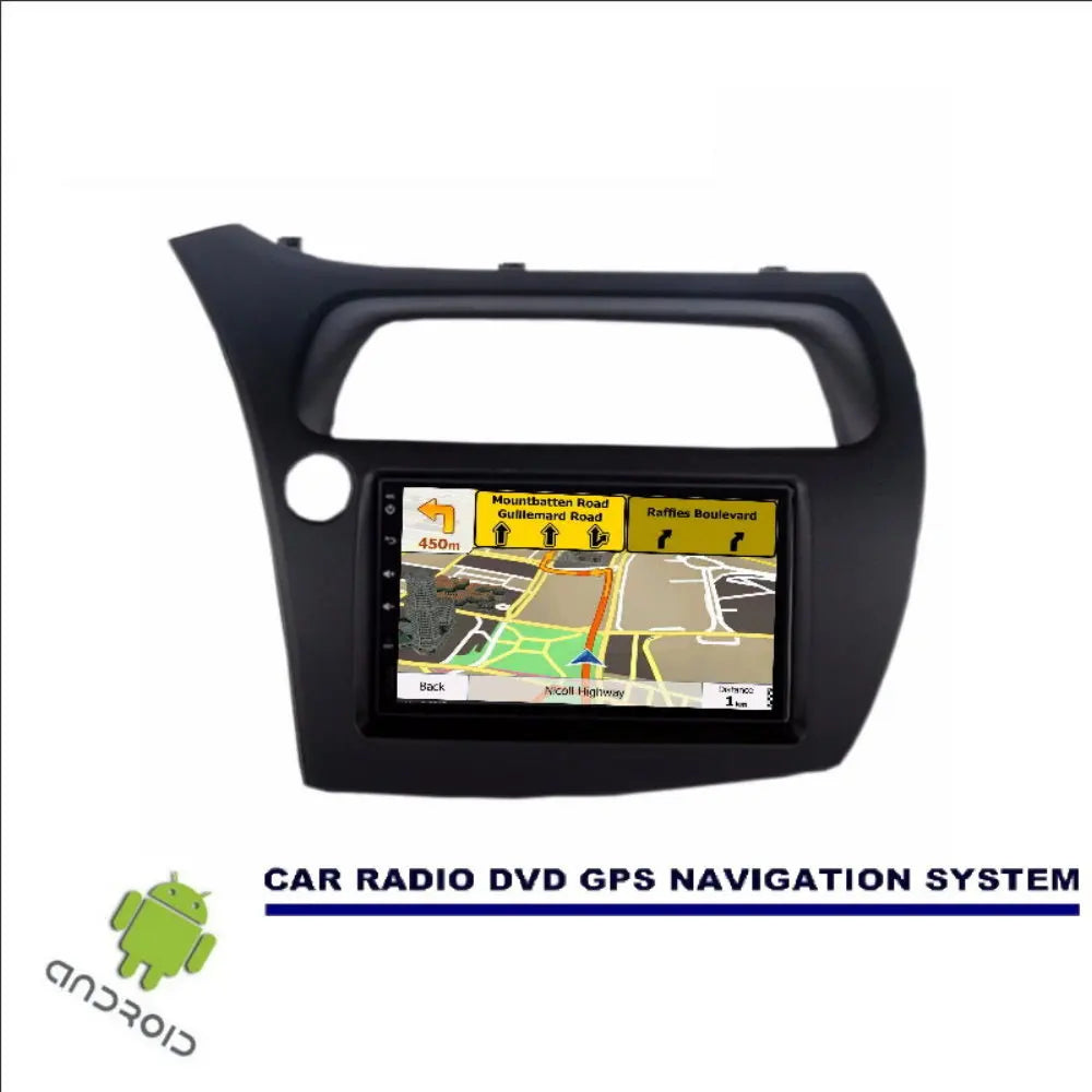 2DIN Android Multimedia Player for Honda Civic 2006-2012