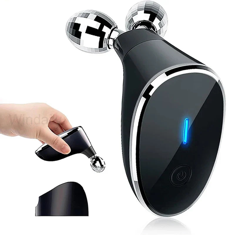 Mini EMS Microcurrent Facial Massager Face Lifting Body