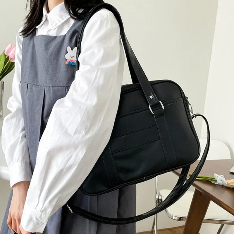 Women Harajuku Crossbody Bags Messenger PU Leather Shoulder