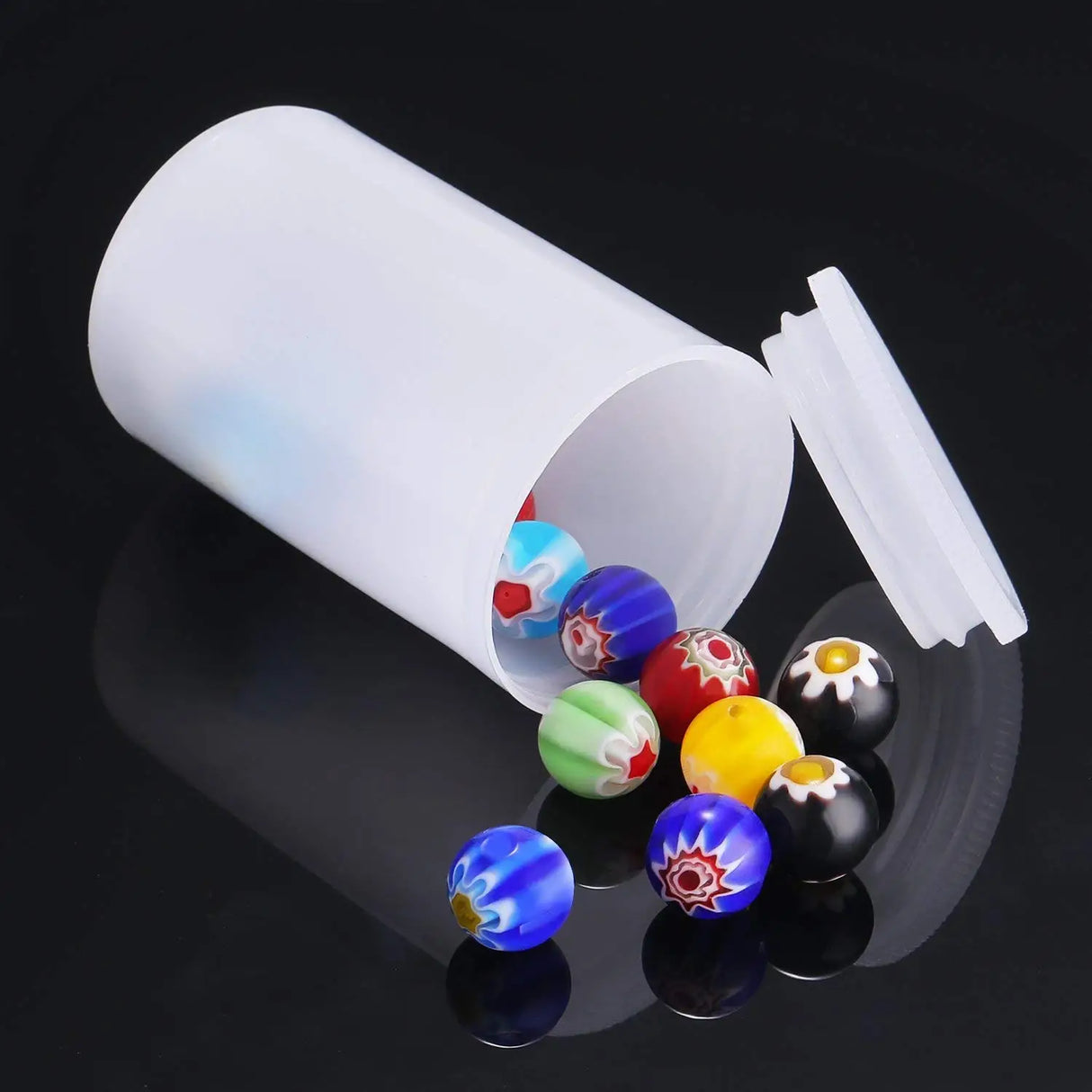 50pcs 33MM Plastic Empty Film Canister Camera Reel