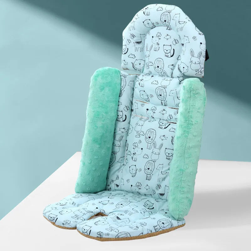 Baby Stroller Seat Cushion Cotton Breathable Pushchair Car