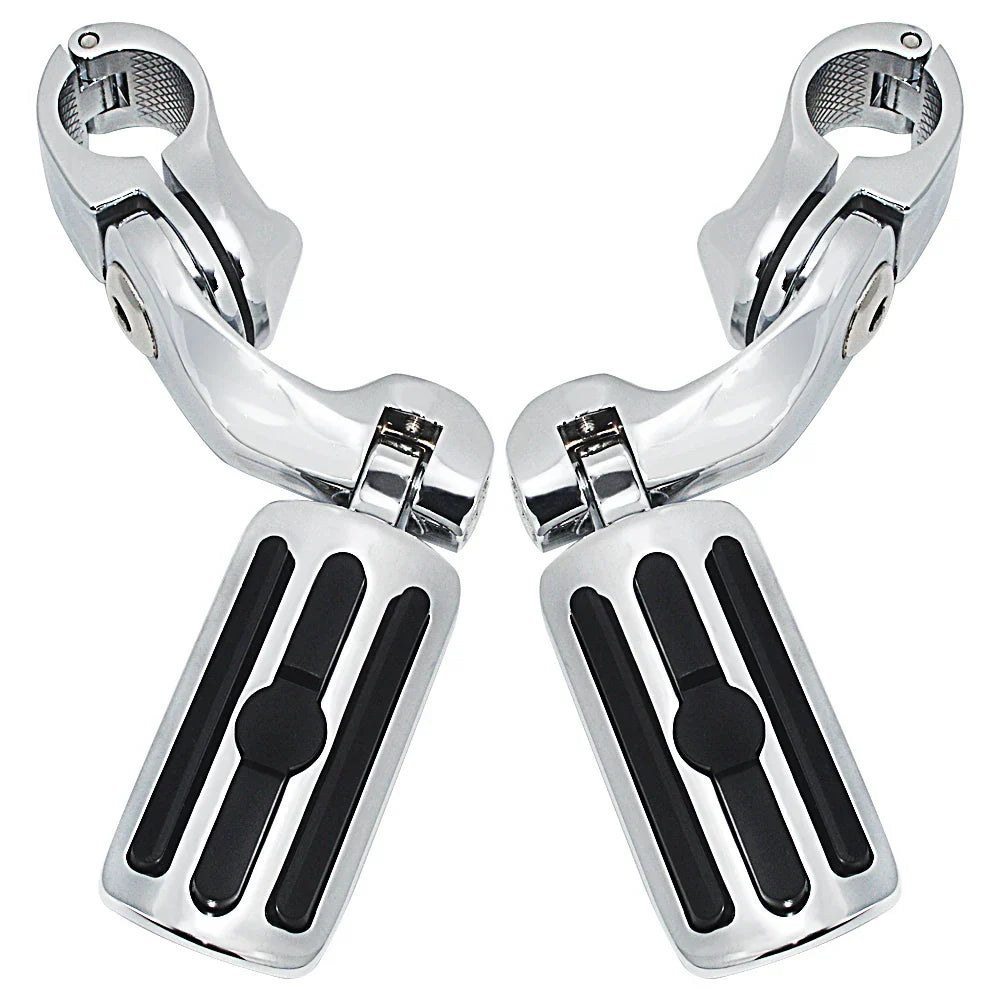 1.25" Adjustable Highway Pegs for Harley Touring & Sportster
