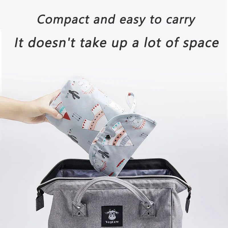 New Waterproof and Reusable Baby Diaper Bag Baby