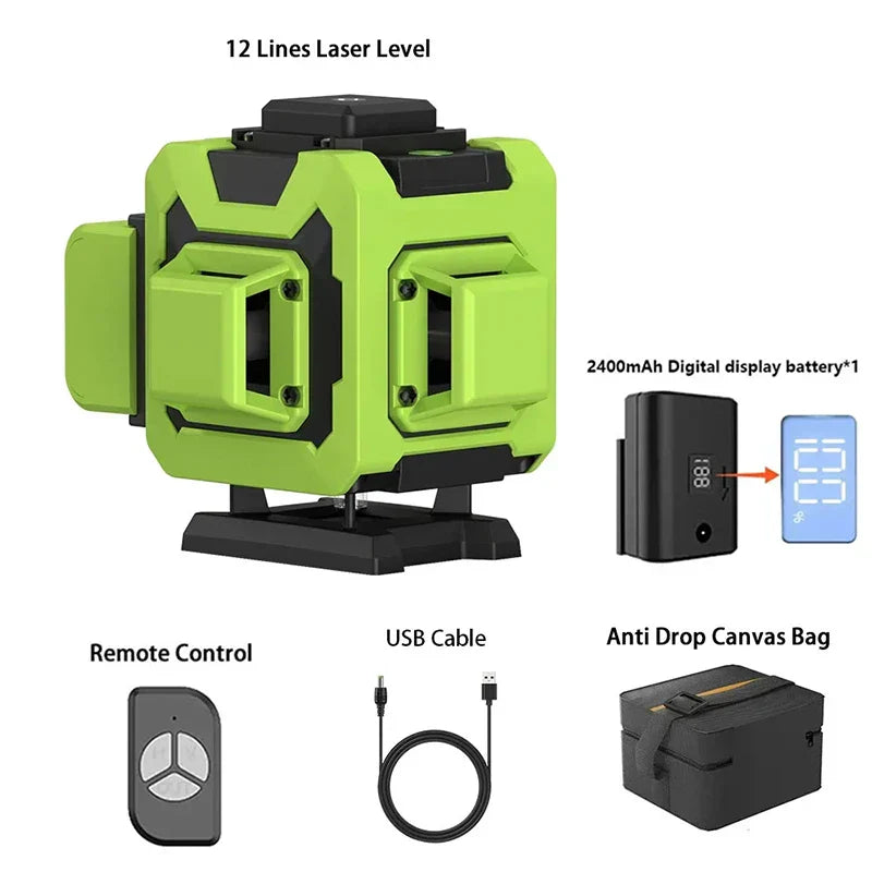 LFINE 16 Lines 360 Self-Leveling Laser level Horizontal