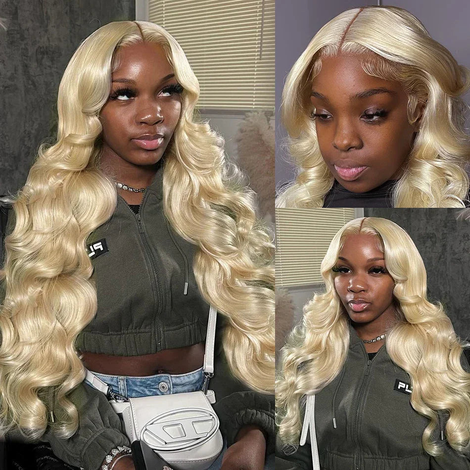 30 40 Inch Blonde 613 HD Body Wave