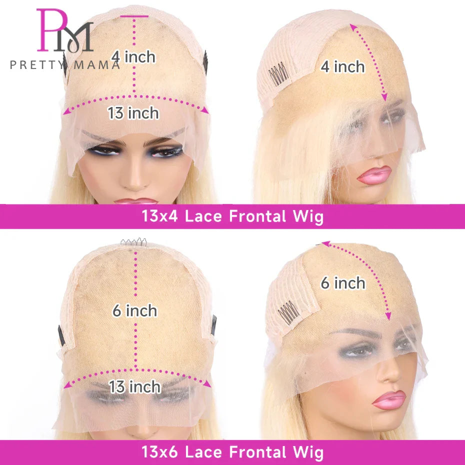 Glueless Wig Human Hair Ready to Wear Straight