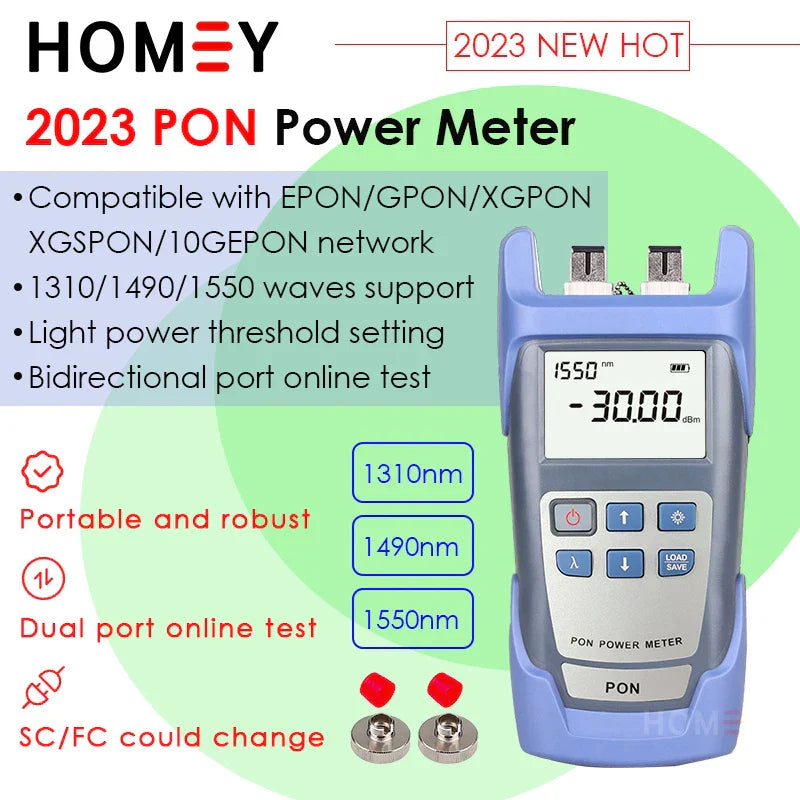 2023 NEW PON OPM Handheld Fiber Optical PON