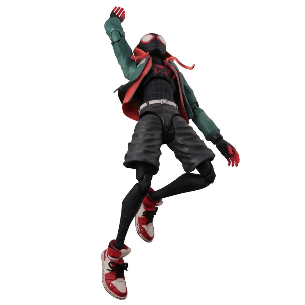 Spider-Man:Into the Spider-Verse Miles Morales Action Figure Model Peter Parker Miles Figurine Toys Doll kid Toy Gift