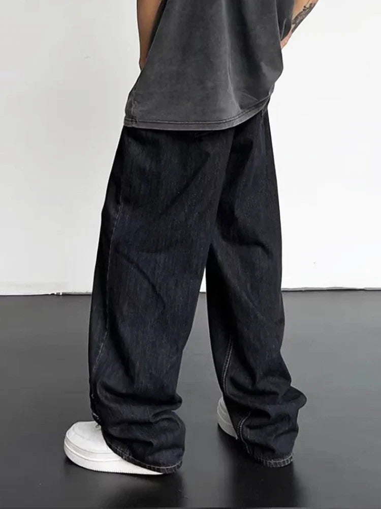 2024 Men HipHop Distressed Jeans Pants Men Ripped
