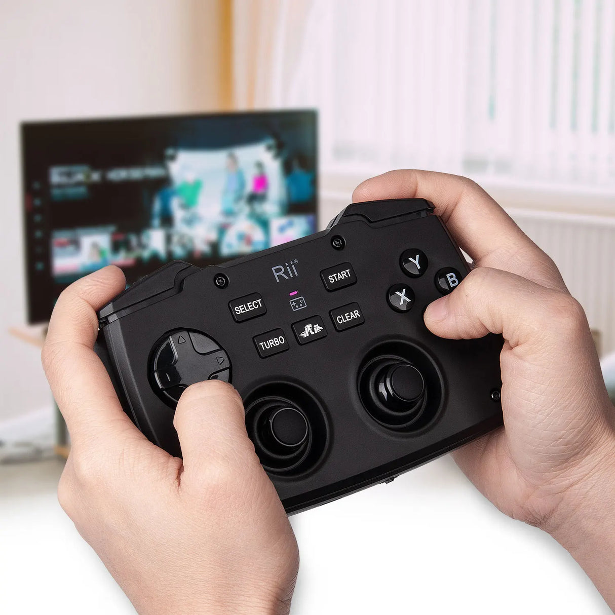 Rii RK707 2.4GHz Wireless Portable Game Controller Keyboard