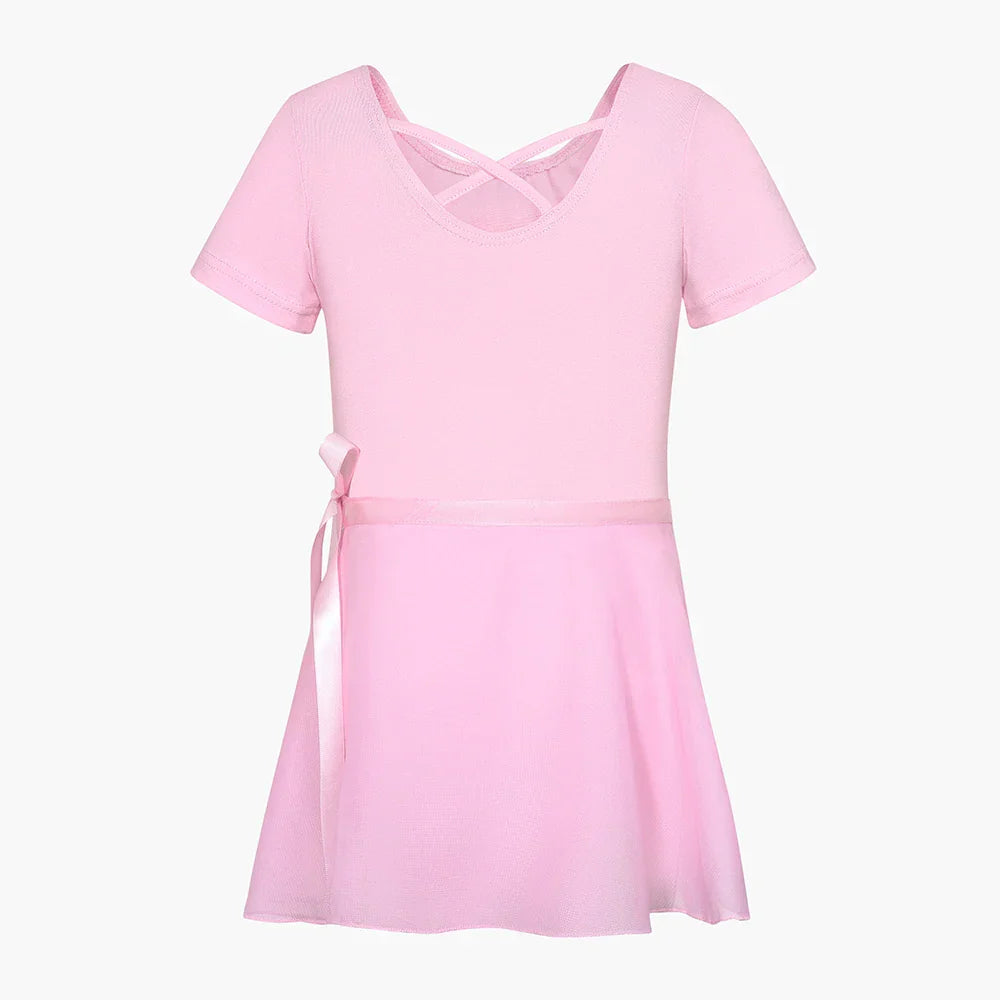 Gymnastics Leotards for Girls Dance Skirted Clothes Kids