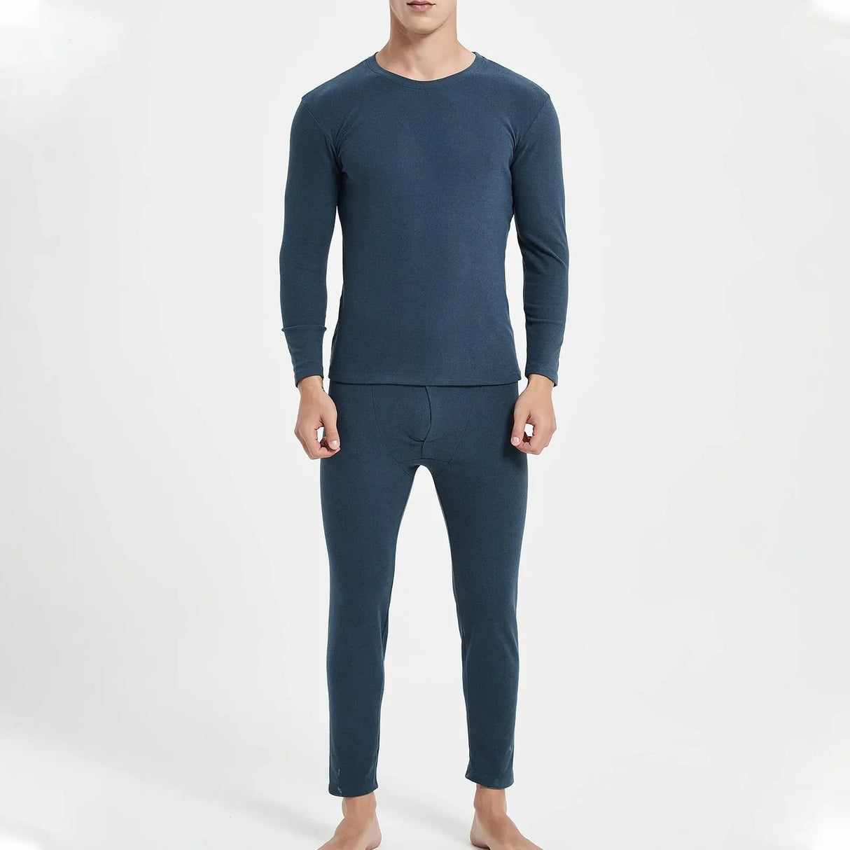 Winter Men Thermal Underwear Sets Thermal Long Pants