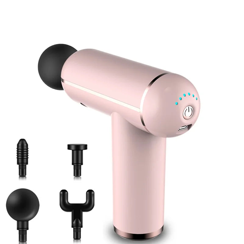 Portable LCD Display Massage Fascia Gun For Body