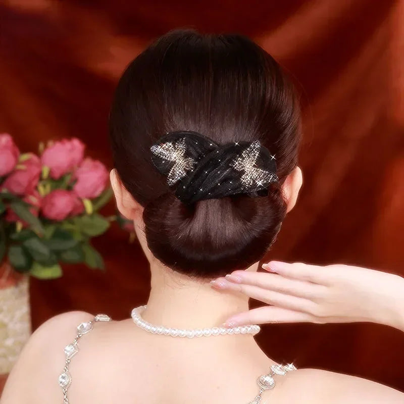 Headband Roller Hair Curler Donut Bun Maker Lazy