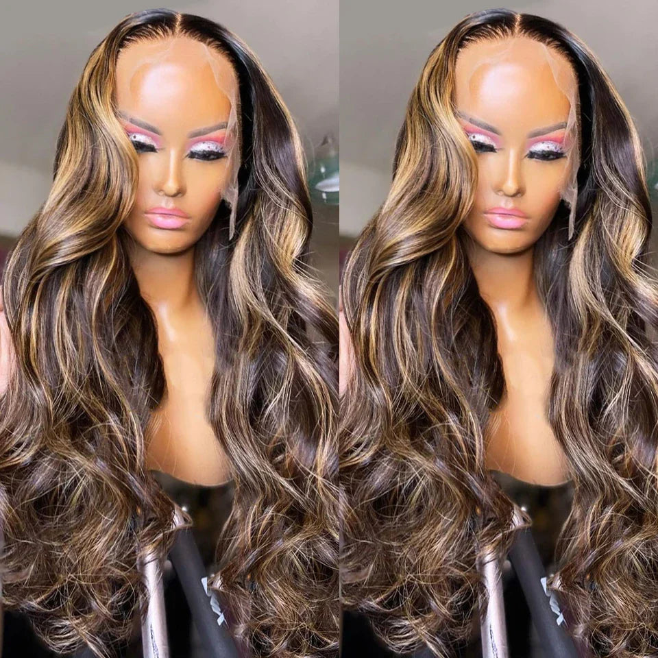 30 Inch Transparent 13x4 Lace Front Human Hair