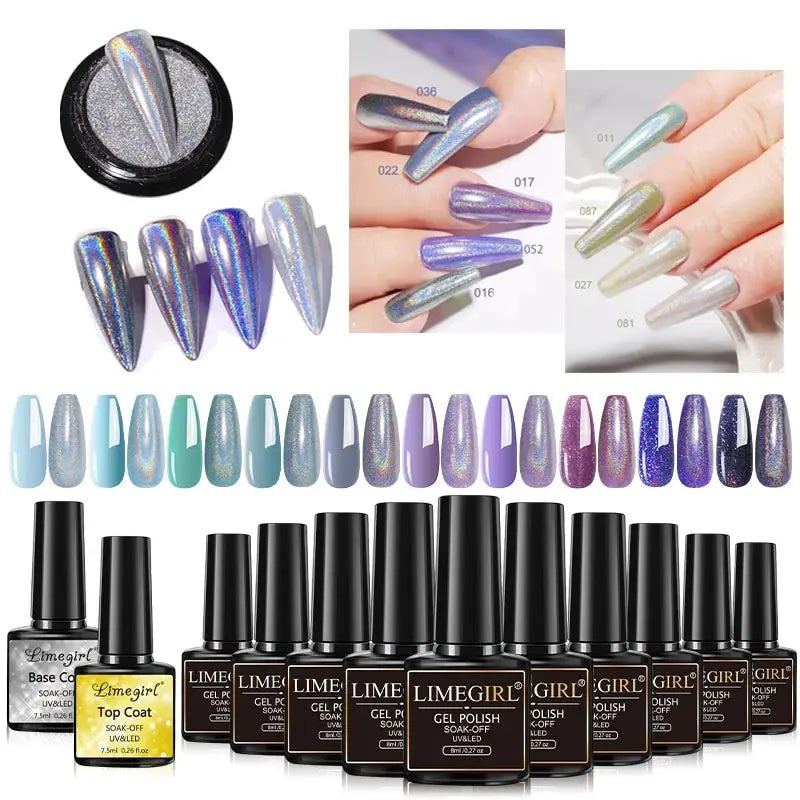 Gel Nail Polish Without UV Lamp Set Nail