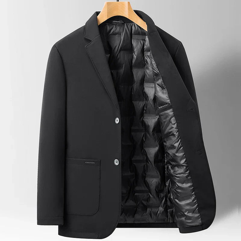 2023 High-End Men's Slim Fit Cashmere Blazer – Lapel Down Jacket