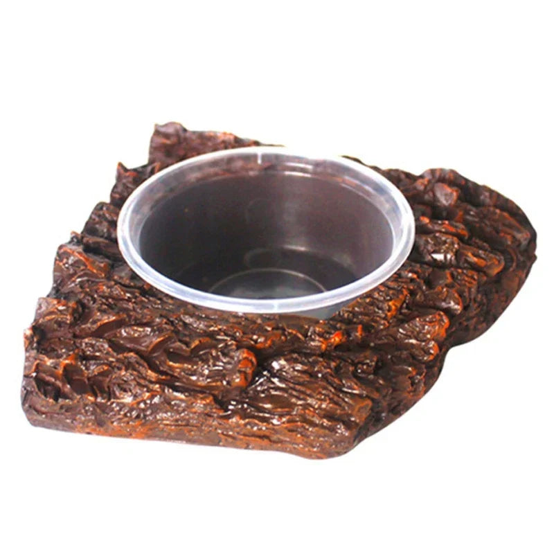 Bearded Dragon Dish Feeding Bowl for Reptiles Terrarium