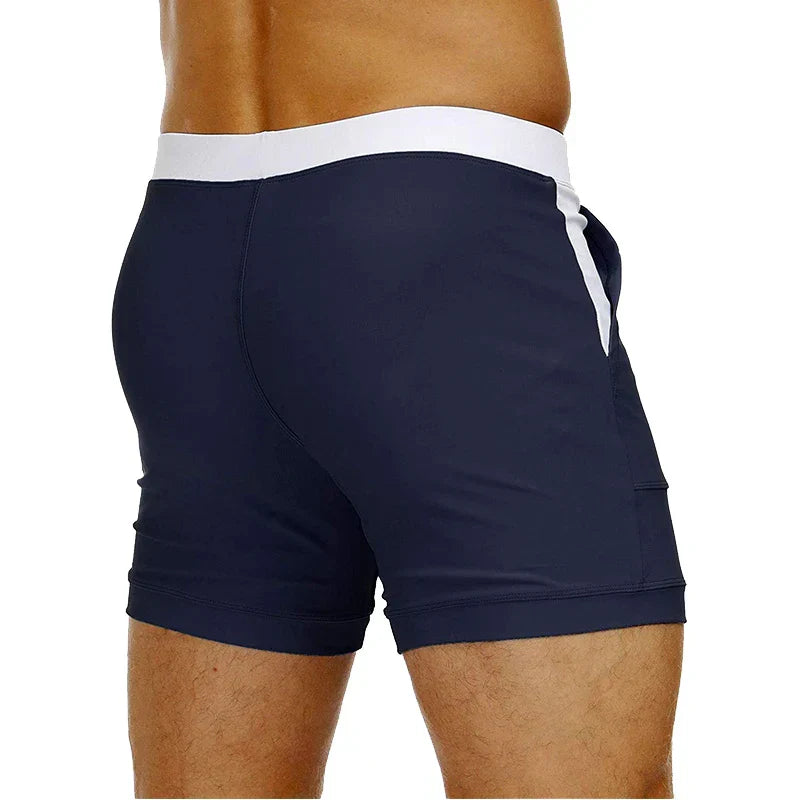 MAGCOMSEN Men's Swimwear Shorts Summer Quick Dry Swimming