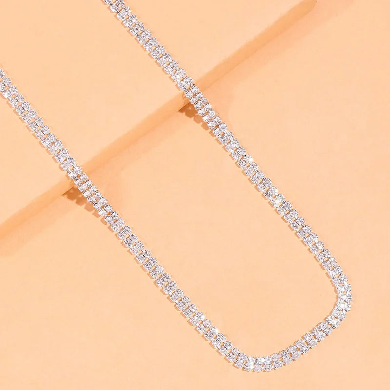 Stonefans Fashion Rhinestone Glasses Chain Long Strap