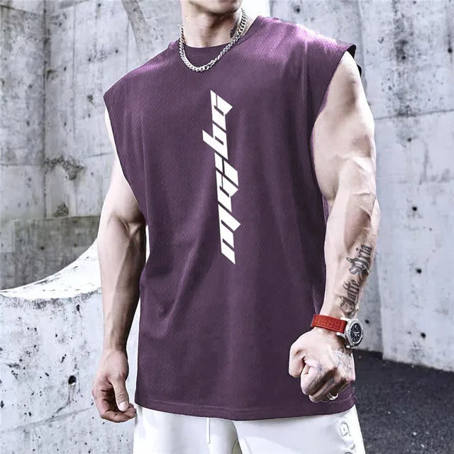 NEW Bodybuilding Sports Tank Tops Men Gyms Fitness