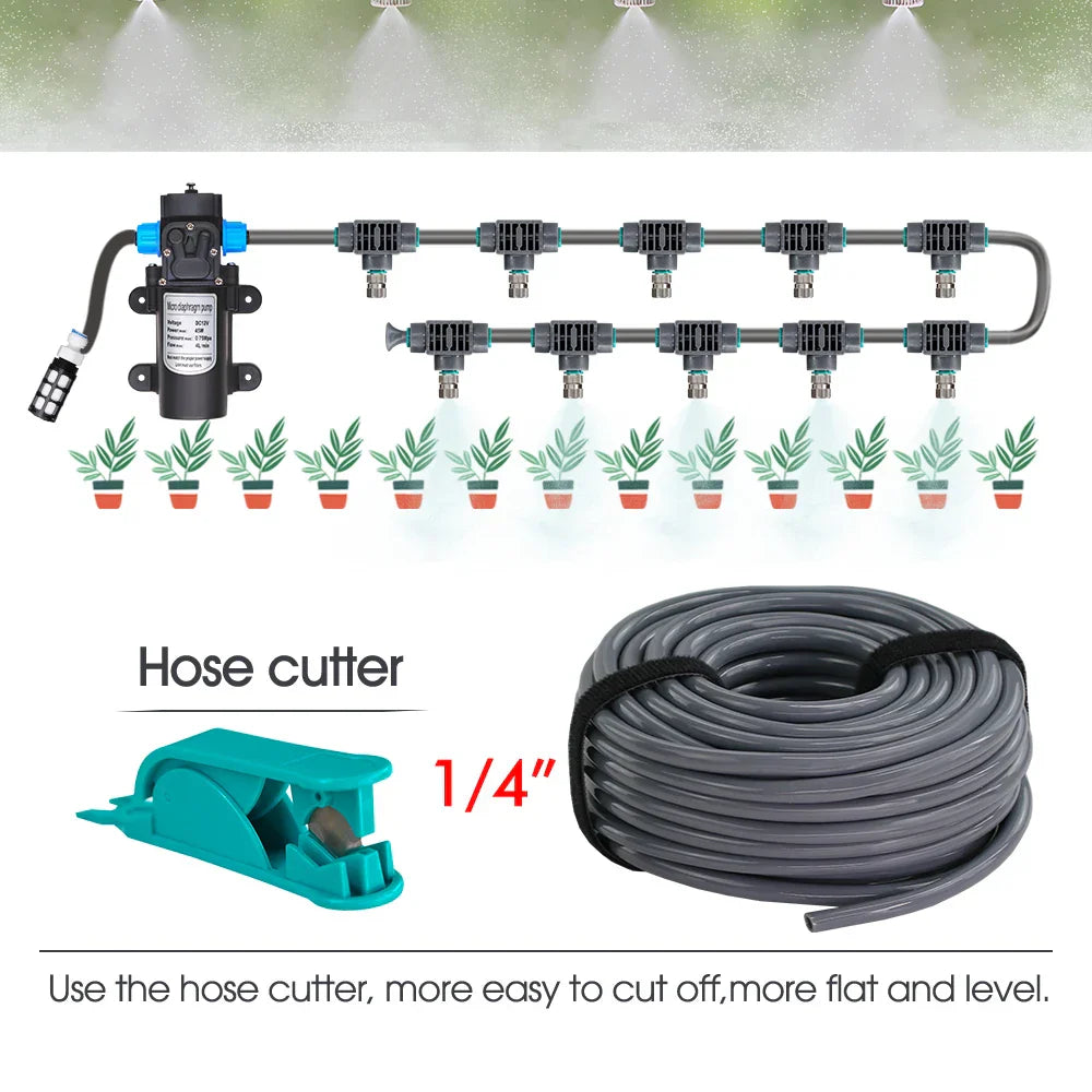 0.5MM Adjustable Spray Nozzle Automatic Irrigation Equipment 45W