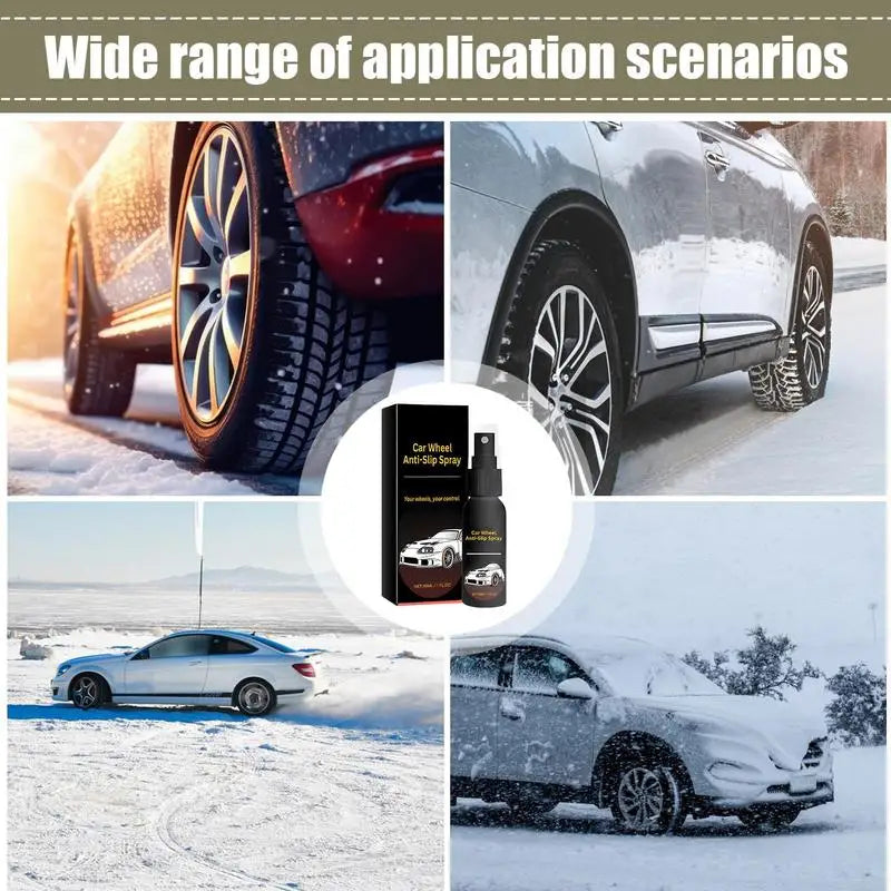 Car Wheel Anti Skid Spray Winter Snow Car