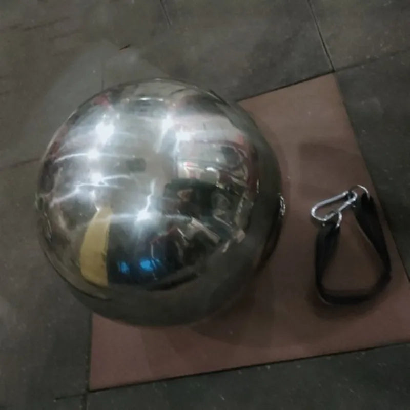 30cm Stainless Steel Pull Up Power Ball Hold