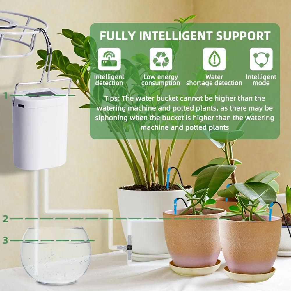 Automatic Plant Flower Watering Pump Home Sprinkler Drip