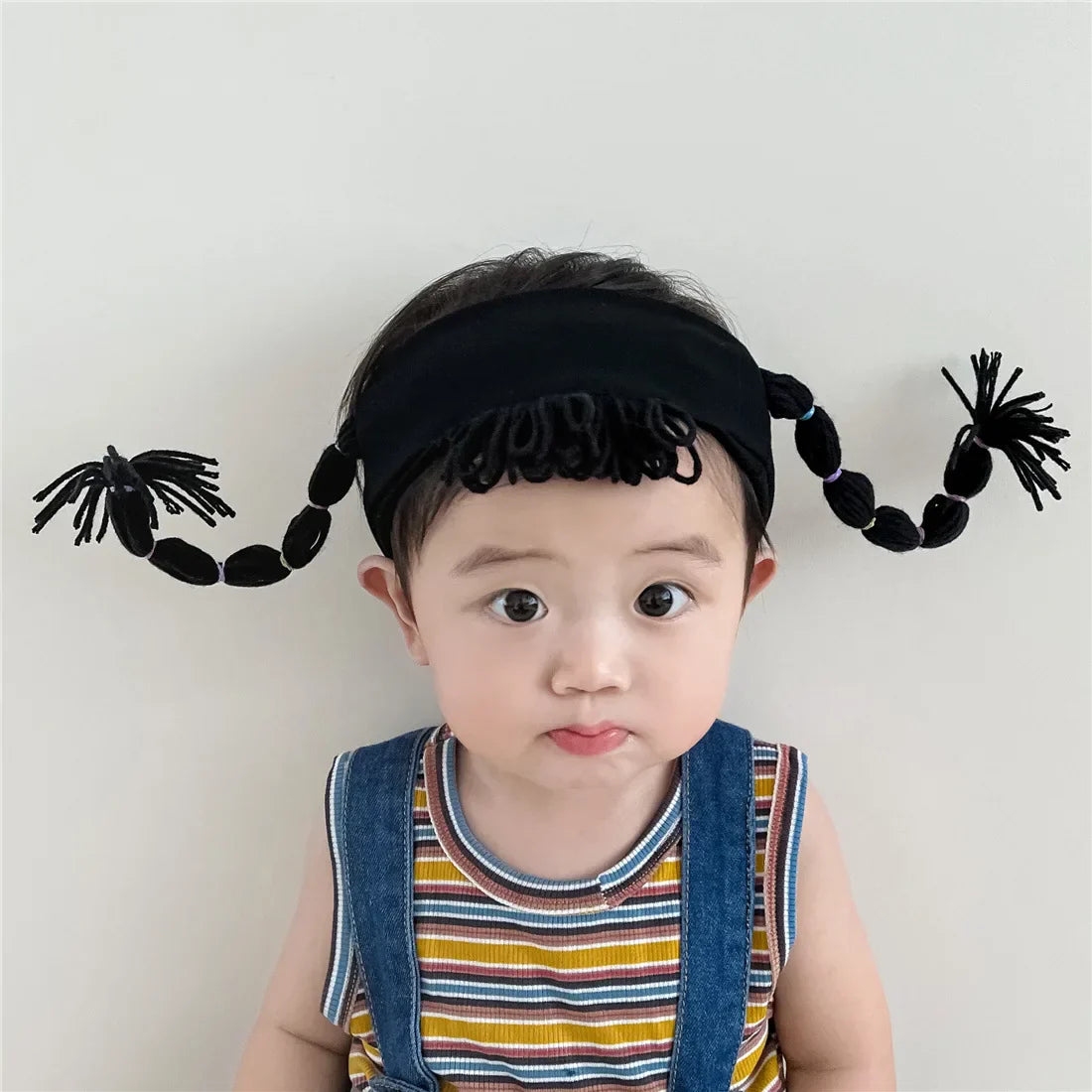 Baby Wig Braided Headbands for Kids Twist Hairbands