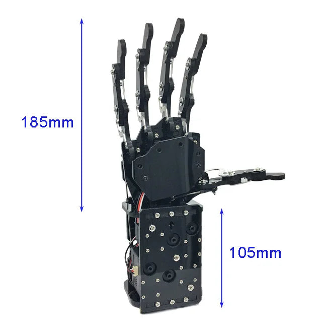 5 Dof Robot Hand Five Fingers Finished Bionic
