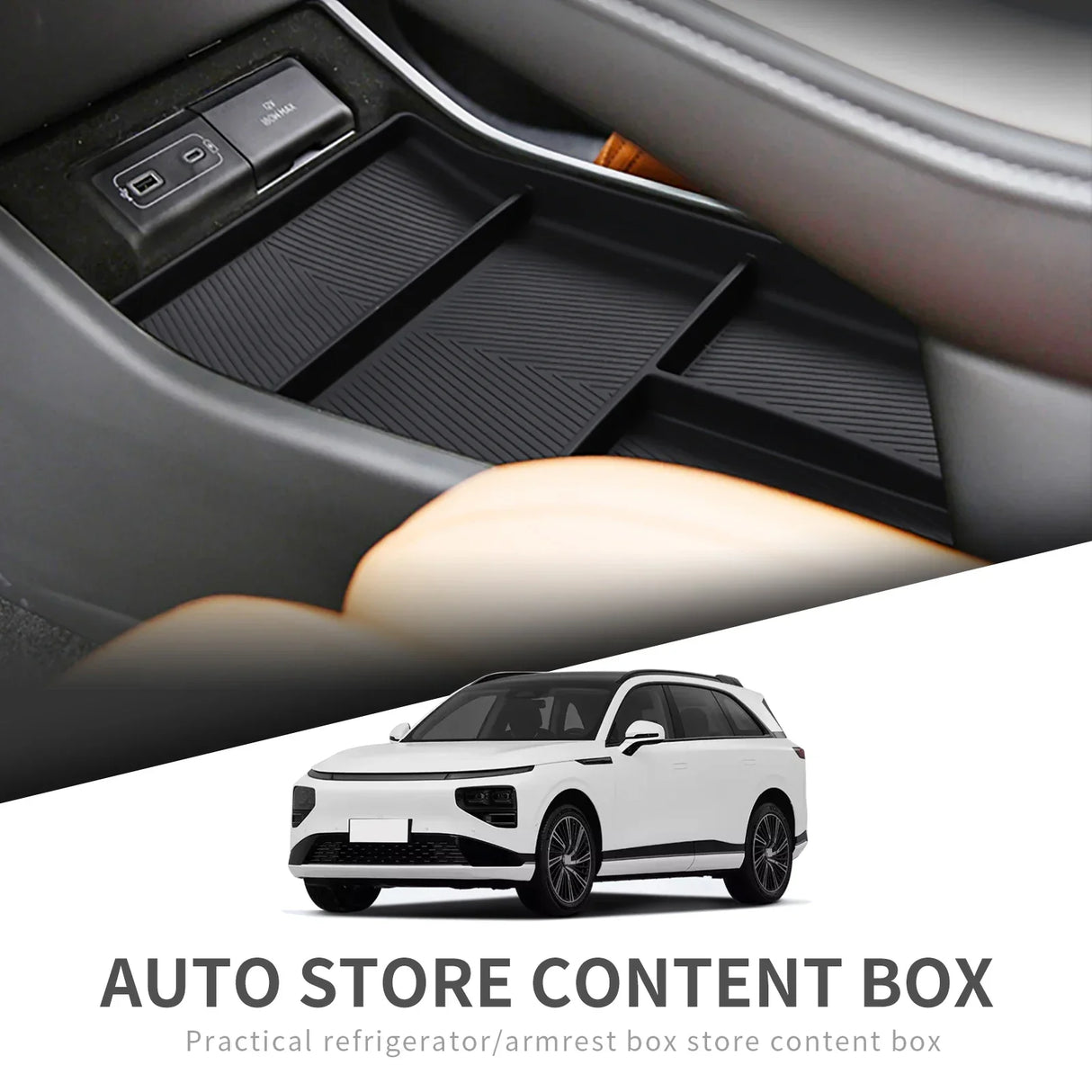 Smabee Car Center Console Box for Xpeng G9