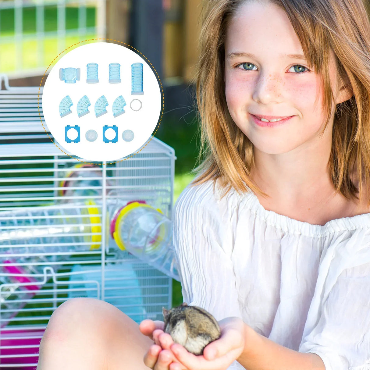 Hamster Tunnel Tubes Tunnels Cage Tube S And