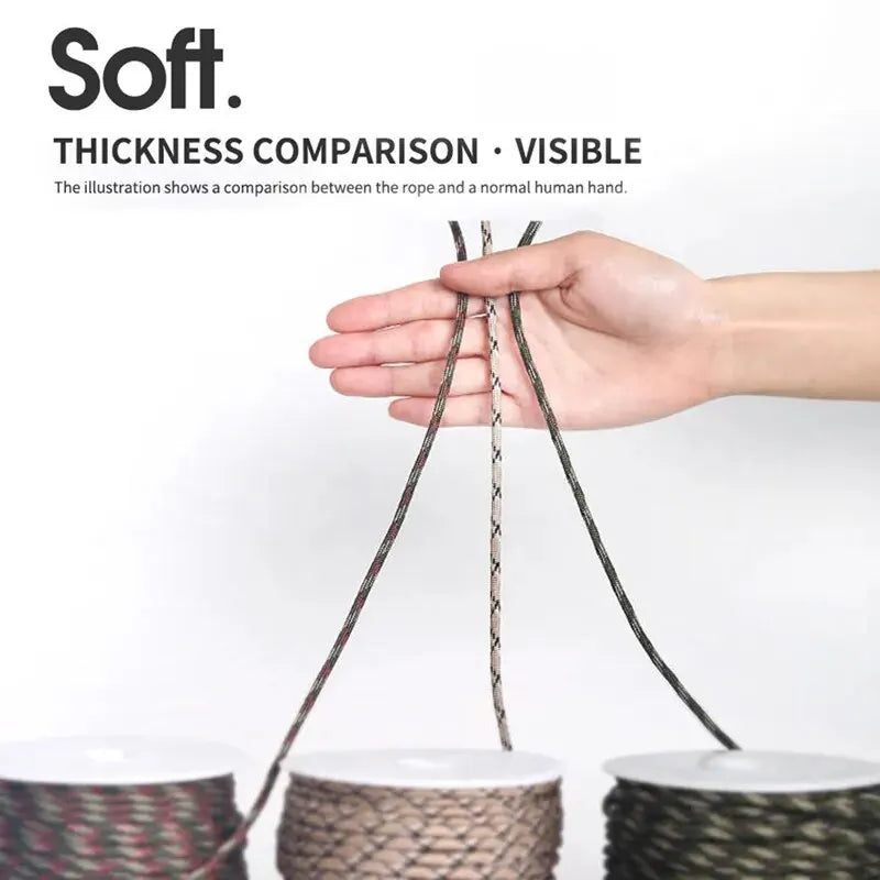 7 Cores 550 Paracord Cord 5 8 16