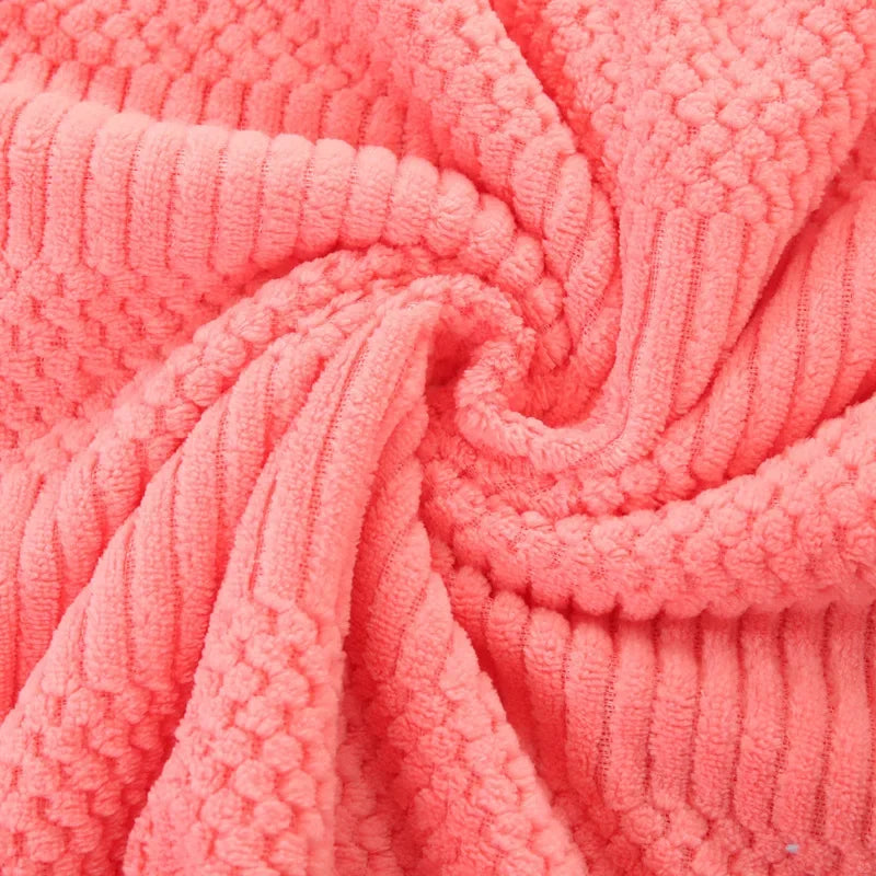 Soft and Absorbent Bath Towel Set Elegant Handkerchief